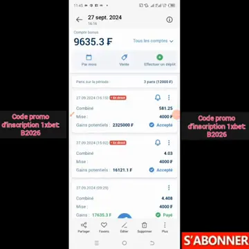 bonus de rechargement — aperçu